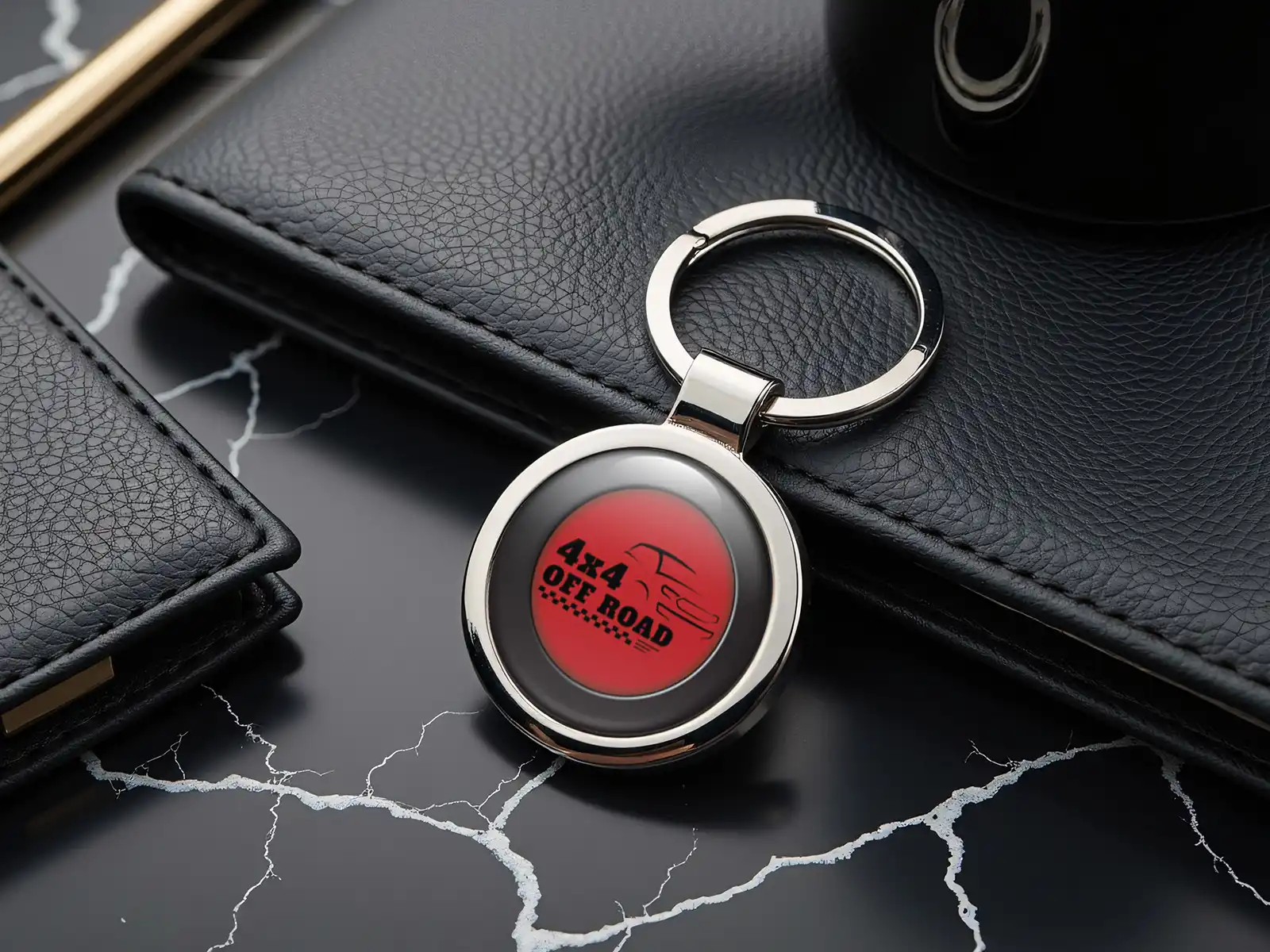 Custom Keyring Metallic Force Max